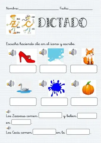 Dicado za zo zu ce ci