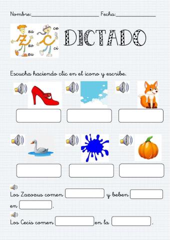 Dicado za zo zu ce ci