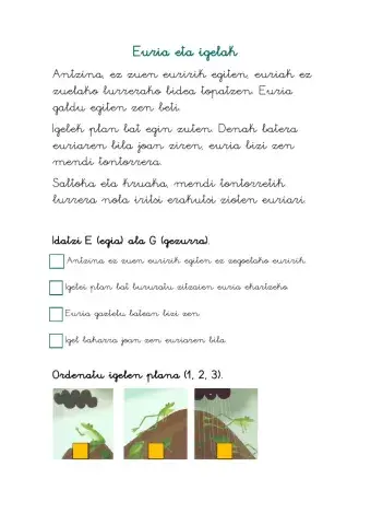 I rakurgaia EURIA ETA IGELAK