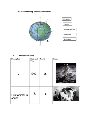 Unit 1: Where on Earth is Spain?