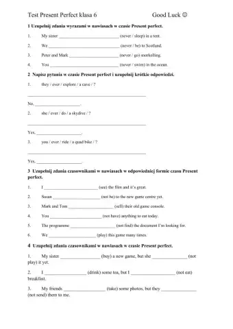 Present perfect-(Brainy 6)