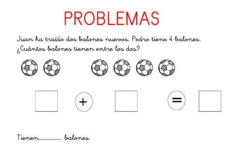 problemas sumas