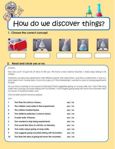 How do we discover things?