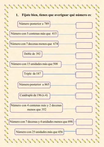 Averigua qué número es