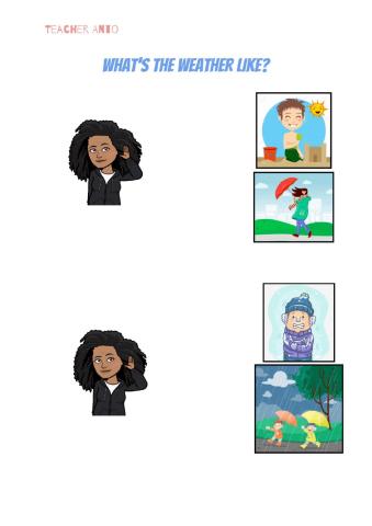 What's the weather like today?