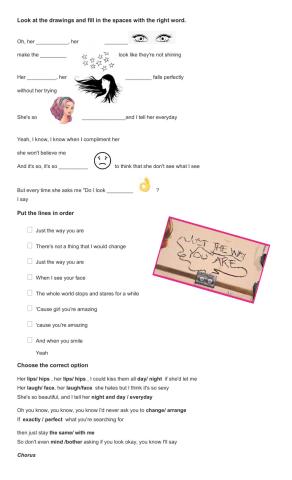 Just the way you are