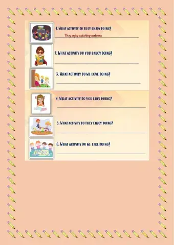 Free time activities