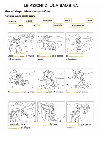 26 - Le azioni di una bambina