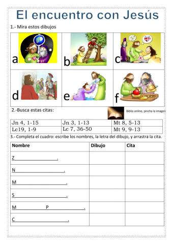 Encuentros con Jesús
