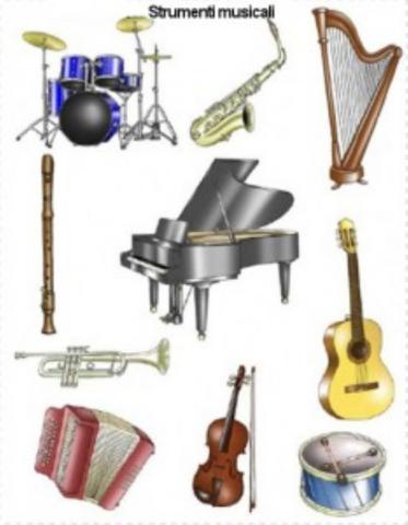 Gli strumenti musicali
