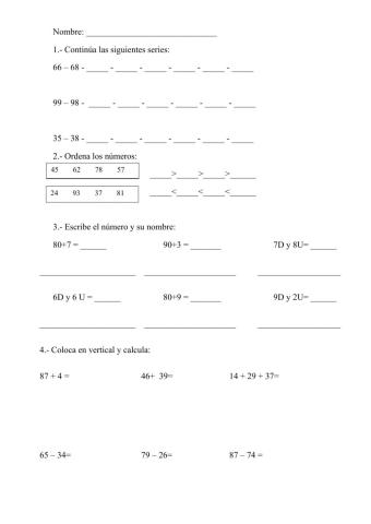 evaluación mates final
