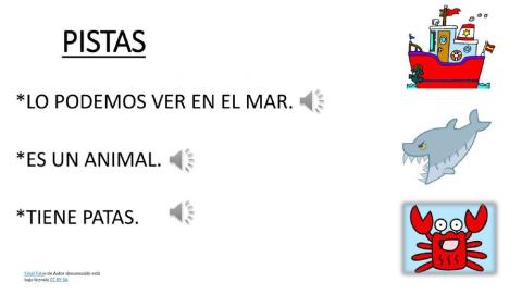 Juego de pistas