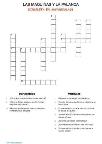 Las máquinas y la palanca