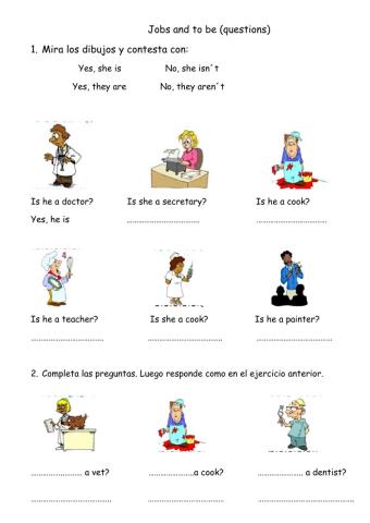 To be questions jobs