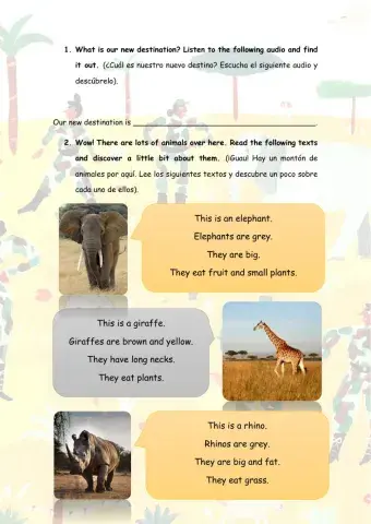 Our new destination is...