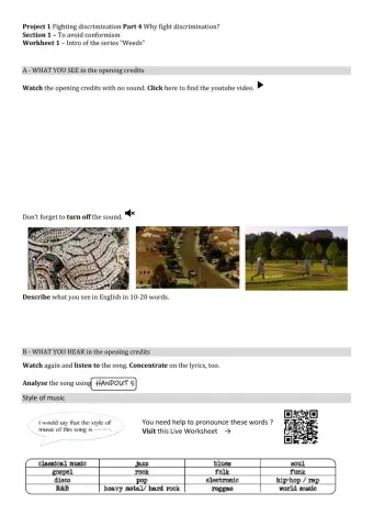 Analyse a song - Little Boxes