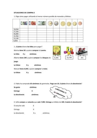 Problemas situación compra 2