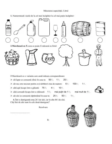 Măsurarea capacității