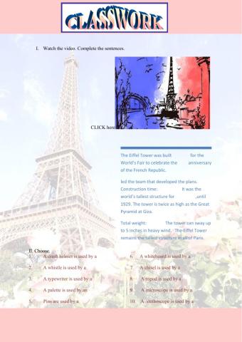 The Eiffel Tower