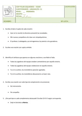 Análisis sintáctico