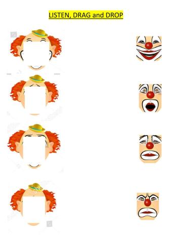 How does the clown feel?