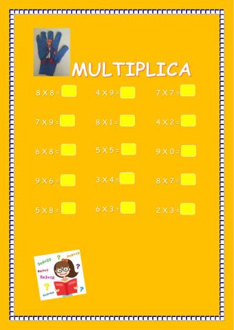 Tablas de multiplicar