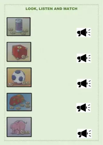 Look, listen and match