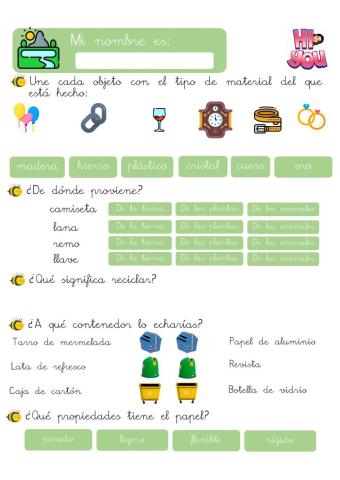 Conocemos lo que nos rodea.