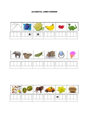 Alfabetul limbii române