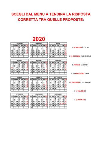 Il calendario