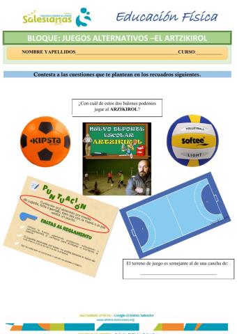 Deportes alternativos: Artzikirol