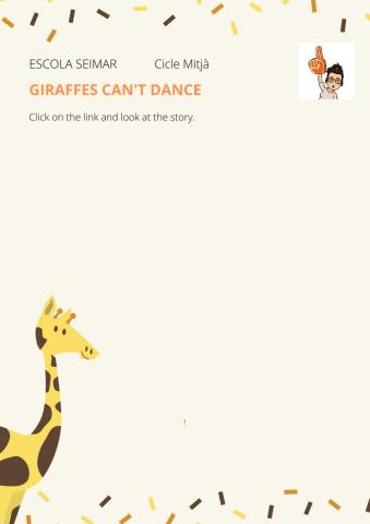 Giraffes can't dance 0