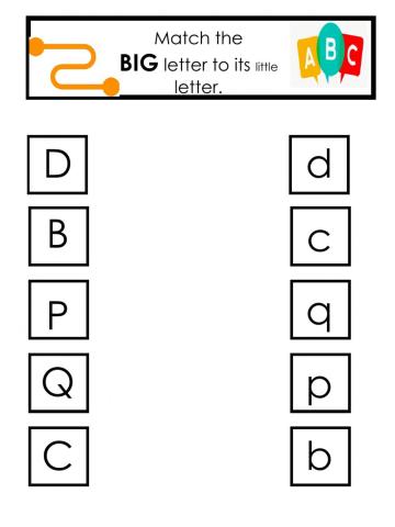 Alphabet match