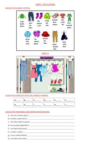 Clothes: My wardrobe