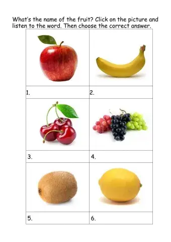 Healthy fruit