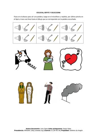 Articulación m +vocales