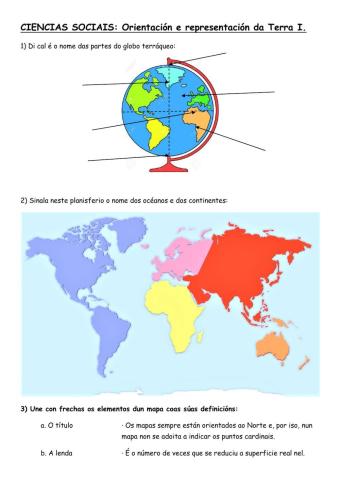 CC.SS. orientación e representación da Terra I