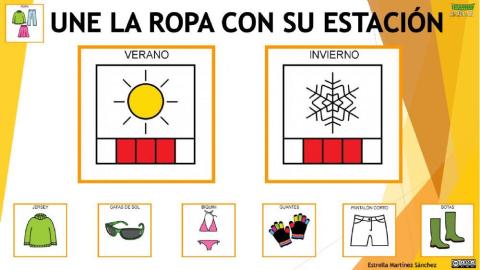 Ropa de verano e invierno