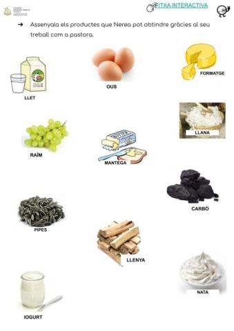 Selecciona els productes