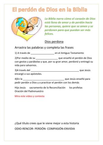 El perdón de Dios en la Biblia