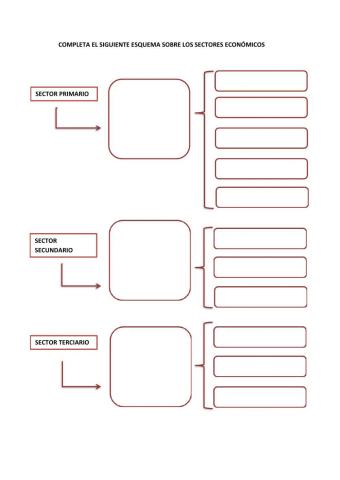 ESQUEMA Sectores Económicos