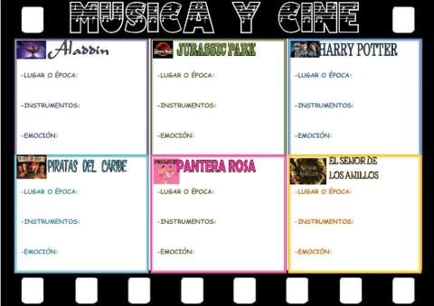 Audición música y cine