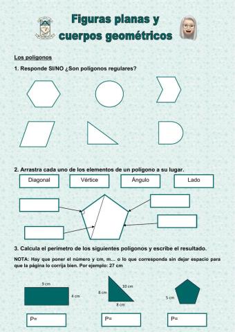 Figuras planas y cuerpos geométricos