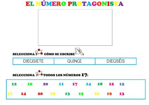 Número protagonista 17