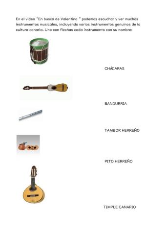 Instrumentos canarios