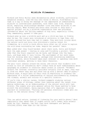 Mr. Ramírez KET test 2