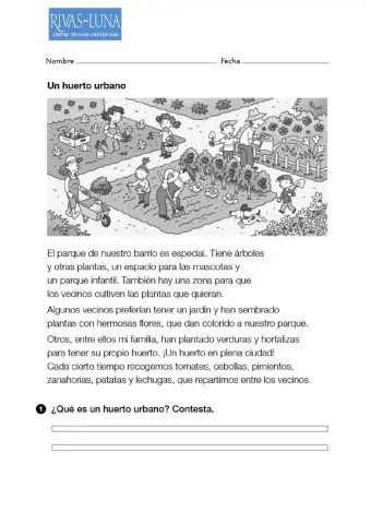 Comprensión lectora naturales