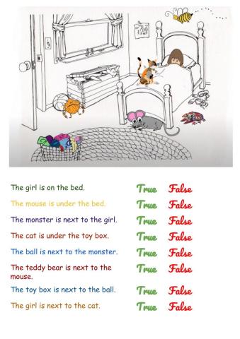 Prepositions of place