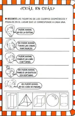 Cuerpos geométricos