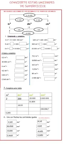 Conversión unidades
